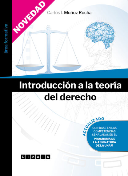 Portada del libro Introducción a la teoría del derecho, del autor Carlos I. Muñoz Rocha